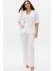 Брючный костюм артикул: 3149 белый от Ma Сherie - вид 10