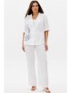 Брючный костюм артикул: 3149 белый от Ma Сherie - вид 11