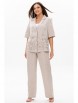 Брючный костюм артикул: 3132 натуральный от Ma Сherie - вид 1