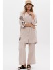 Брючный костюм артикул: 3159 бежевый от Ma Сherie - вид 1
