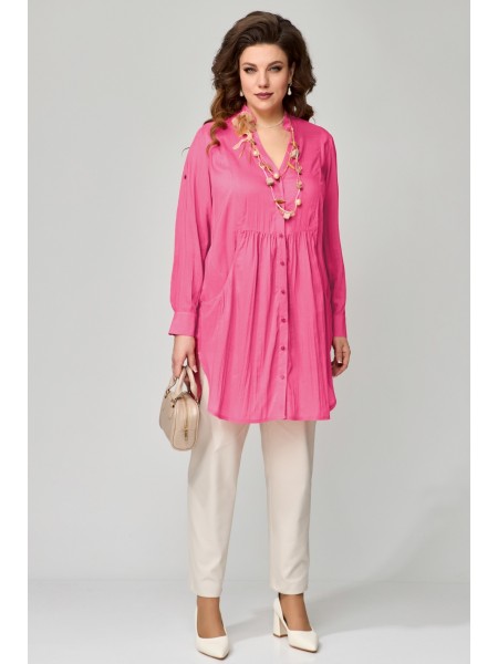 1514 розовый+бежевый