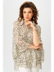 Блузка артикул: 20349 бежевый от FITA - вид 8