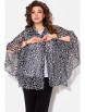 Блузка артикул: 203410 черный от FITA - вид 8