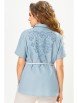 Блузка артикул: 20462 небесный от FITA - вид 2