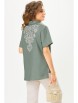 Блузка артикул: 20465 оливково-зеленый от FITA - вид 2