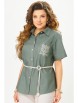 Блузка артикул: 20465 оливково-зеленый от FITA - вид 6