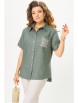 Блузка артикул: 20465 оливково-зеленый от FITA - вид 9