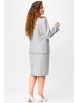Юбочный костюм артикул: 4101 серый ледник от FITA - вид 2