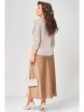 Юбочный костюм артикул: 4151 золотисто-бежевый от FITA - вид 2
