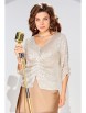 Блузка артикул: 20791 золотисто-бежевый от FITA - вид 6