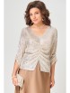Блузка артикул: 20791 золотисто-бежевый от FITA - вид 8