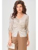 Блузка артикул: 20781 золотисто-бежевый от FITA - вид 4