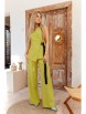 Брючный костюм артикул: 2014G горчица от AmberaStyle - вид 1