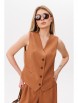 Брючный костюм артикул: 2093-3 терракот от AmberaStyle - вид 5