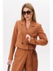 Брючный костюм артикул: 2112 терракот от AmberaStyle - вид 3