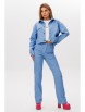 Брючный костюм артикул: 2117 голубой от AmberaStyle - вид 1
