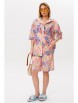 Костюм с шортами артикул: 2022Р розовый от AmberaStyle - вид 1