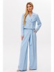 Брючный костюм артикул: 2112-1 голубой от AmberaStyle - вид 1