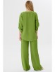 Брючный костюм артикул: 2075-2 шартрез от AmberaStyle - вид 2