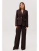 Брючный костюм артикул: 2146 шоколад от AmberaStyle - вид 1