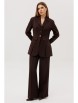 Брючный костюм артикул: 2140 шоколад от AmberaStyle - вид 8