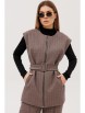 Жилет артикул: 1133 шоколад от AmberaStyle - вид 1