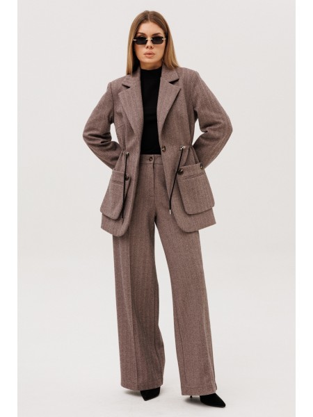 3016 шоколад/черный