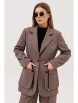 Брючный костюм артикул: 2143 шоколад от AmberaStyle - вид 3