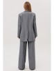 Брючный костюм артикул: 2136-1 серый от AmberaStyle - вид 2