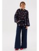 Брючный костюм артикул: 2135-2 синий от AmberaStyle - вид 5