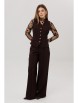 Брючный костюм артикул: 3019 шоколад от AmberaStyle - вид 1