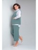 Брючный костюм артикул: 468 бирюзовая мята от ЗигзагСтиль - вид 10