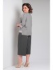 Брючный костюм артикул: М-521 серый от ЗигзагСтиль - вид 8