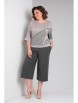 Брючный костюм артикул: М-521 серый от ЗигзагСтиль - вид 9