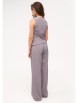 Брючный костюм артикул: 8022.4 светло-серый от KaVaRi - вид 2