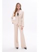 Брючный костюм артикул: 8045.1 кремовый от KaVaRi - вид 1