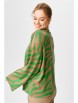 Кофта, джемпер артикул: 15327 бежевый+зеленый от GIZART - вид 4