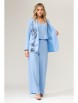Брючный костюм артикул: 5204/1А голубой, гортензия от GIZART - вид 9