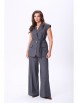 Брючный костюм артикул: 5378 серый от GIZART - вид 4