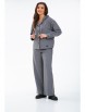 Брючный костюм артикул: М-1327 серый от Карина Делюкс - вид 6