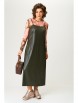 Плательный костюм артикул: М-1315 зеленый от Карина Делюкс - вид 1