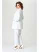 Брючный костюм артикул: М-1338 белый от Карина Делюкс - вид 2