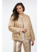 Бомбер артикул: М-1316 золотистый от Карина Делюкс - вид 5