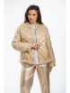 Бомбер артикул: М-1316 золотистый от Карина Делюкс - вид 1