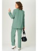 Брючный костюм артикул: M-1273 фисташковый от Карина Делюкс - вид 2
