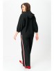 Брючный костюм артикул: М-1327 черный от Карина Делюкс - вид 2