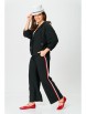 Брючный костюм артикул: М-1327 черный от Карина Делюкс - вид 6