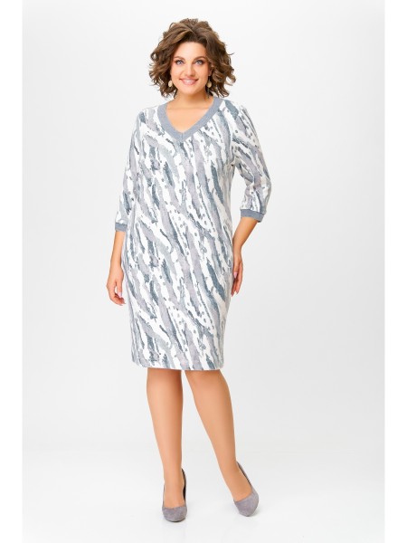 782.1 молочный в серо-голубой принт