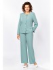 Брючный костюм артикул: 868.1 «пыльная мята» от Swallow - вид 4