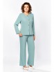 Брючный костюм артикул: 868.1 «пыльная мята» от Swallow - вид 7
